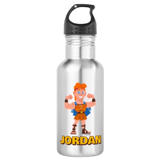 So Cute Hercules Stainless Steel Water Bottle Waterfles (Voorkant)