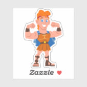 So Cute Hercules Sticker (Feuille)