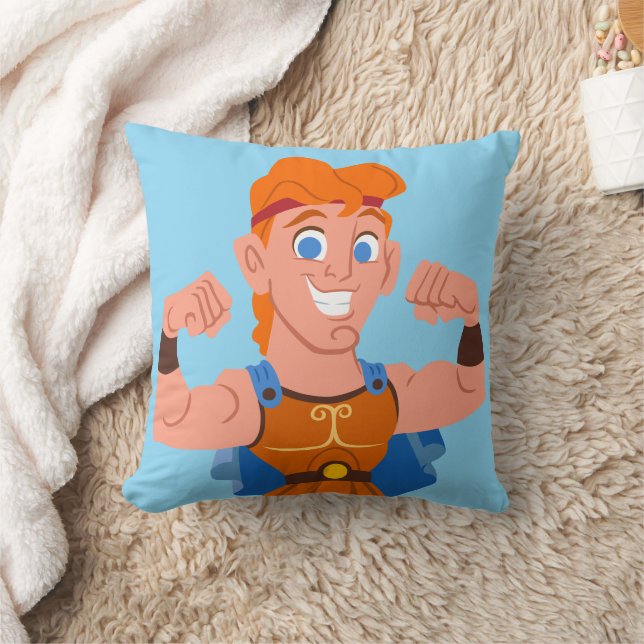 So Cute Hercules Throw Pillow Kussen (Deken)