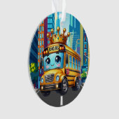 SO CUTE Ornement de bus scolaire (devant)
