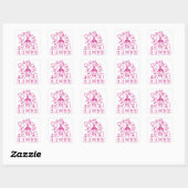 SO_CuTe Vierkante Sticker (Vel)