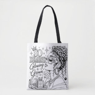So Demure™ DIY Tote tas