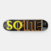 SO FINE JMT Planche de skateboard 7 3/4" (Horz)
