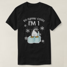 So Flippin' Cool - Dabbing Penguin 1st Birthday