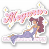 So Greek. So Chic. Megara Sticker (Devant)