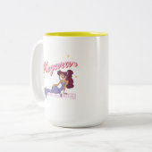 So Greek. So Chic. Megara Two-Tone Coffee Mug (Devant gauche)