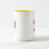 So Greek. So Chic. Megara Two-Tone Coffee Mug (Centre)