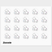 So Kawaii Ronde Sticker (Vel)