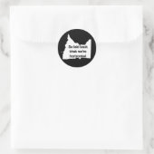 So Laid Back We’re Horizontal MN Funny Stickers (Sac)