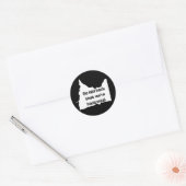 So Laid Back We’re Horizontal MN Funny Stickers (Enveloppe)