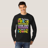 So Long Pre-K Kindergarten Here I Come Graduation T-shirt (Voorkant volledig)