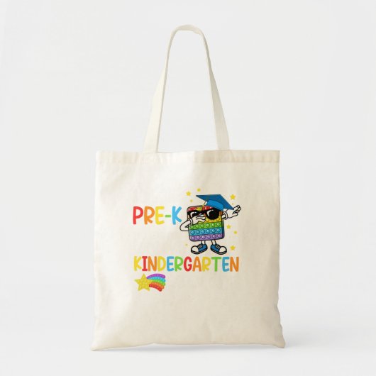 So Long Pre-K Kindergarten Here I Come Graduation Tote Bag (Voorkant)