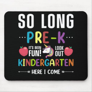 So Long Pre-K Kindergarten Here I Come Pre-k Muismat