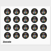 So Long Prek Afstuderen Afstuderen Docent Kind Boy Ronde Sticker (Vel)