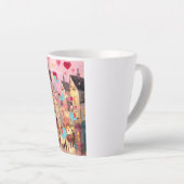 SO MANY VALENTINES FOR DELIVERY Latte Mug (Angle droit)