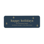 So Much Joy Christmas Holiday Adres Label (Voorkant)