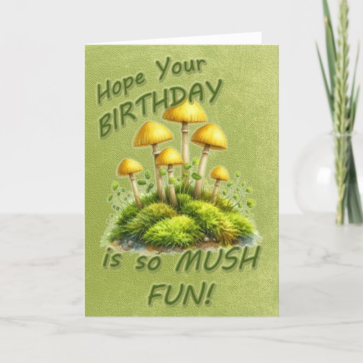 So Mush Fun Feestdagen Kaart (Voorkant)