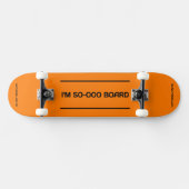 ...SO-OO board skateboard : orange brûlé (Horz)