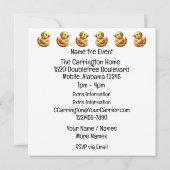 SO Precious Baby Buggy thème Invitation (Dos)