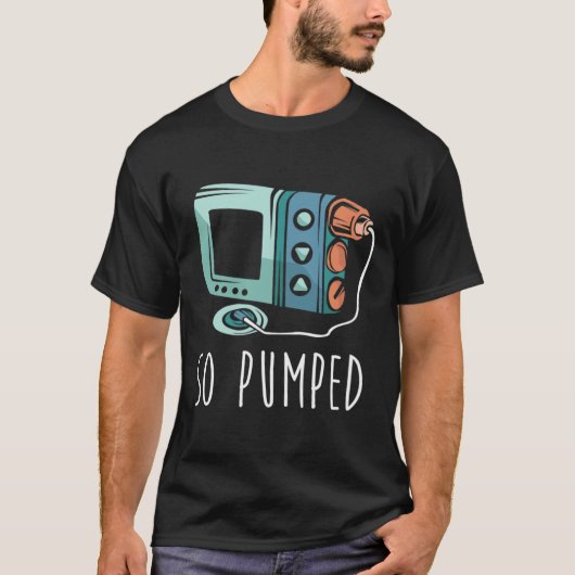 So Pumped Diabetic Life Diabetes Awareness Month I T-shirt (Voorkant)