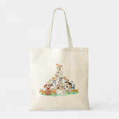 So So Long Dachshund and the Top Dog Beagle Tote Bag (Achterkant)