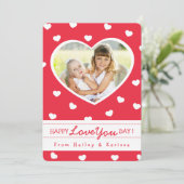 So Sweet Hearts Valentine Carte photo / Rouge (Debout devant)