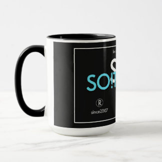SO!Trouble-logo's en taglijnen in combo kleur V2 Mok