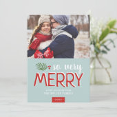 So Very Merry Holiday Carte photo (Debout devant)
