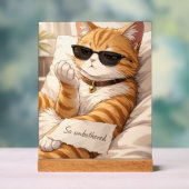 So very unbothered acryl bord (Neutraal)