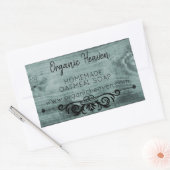 Soap artisanal Rustique Bois Pays Étiquette produi (Enveloppe)