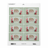 SOAP & BATH ~ Étiquette (Feuille entière)