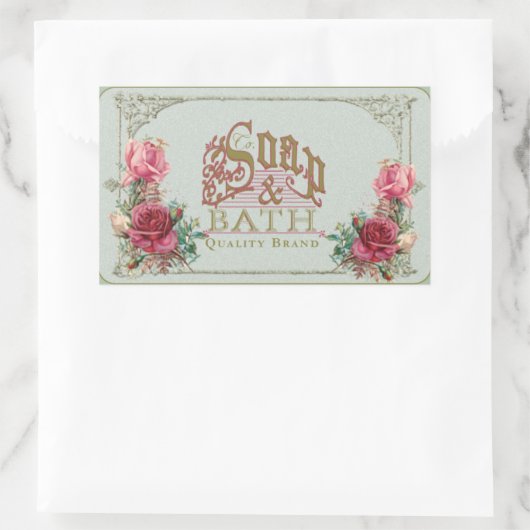 SOAP & BATH ~ Sticker (Sac)