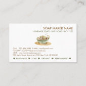 Soap Bathtub boho logo Visitekaartje (Achterkant)