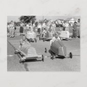 Soap Box Derby, 1940 Briefkaart (Voorkant)