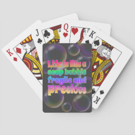 Soap Bubble | broos en kostbaar Pokerkaarten