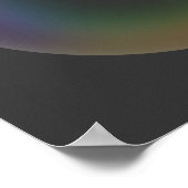 Soap Bubble | broos en kostbaar Poster (Hoek)