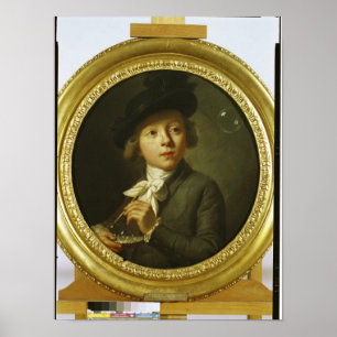 Soap Bubbles, 1784 Poster