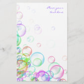 Soap Bubbles Briefpapier (Voorkant)