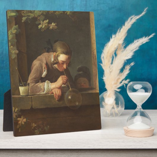 Soap Bubbles, c. 1733-34 (olie op doek) Fotoplaat (Zijkant)