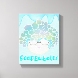 Soap Bubbles Canvas Afdruk