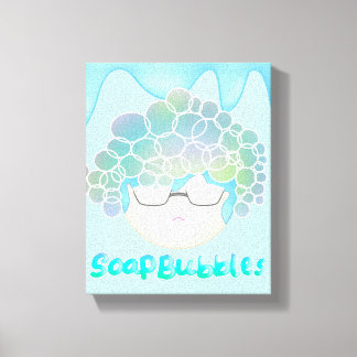 Soap Bubbles Canvas Afdruk