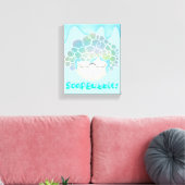 Soap Bubbles Canvas Afdruk (Insitu (Woonkamer))