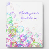 Soap Bubbles Fotoplaat (Voorkant)