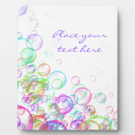 Soap Bubbles Fotoplaat