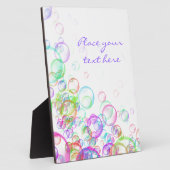 Soap Bubbles Fotoplaat (Zijkant)