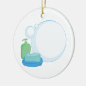 Soap Bubbles Keramisch Ornament (Links)