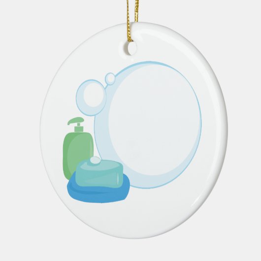 Soap Bubbles Keramisch Ornament (Links)