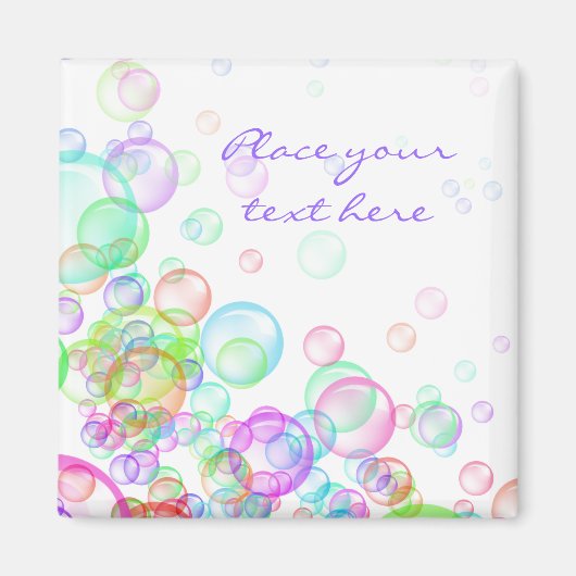 Soap Bubbles Magneet (Voorkant)
