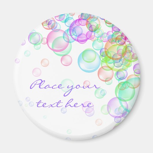 Soap Bubbles Magneet (Voorkant)