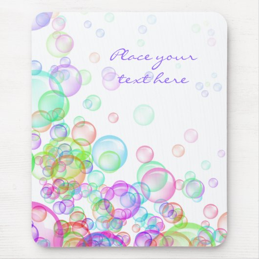 Soap Bubbles Muismat (Voorkant)